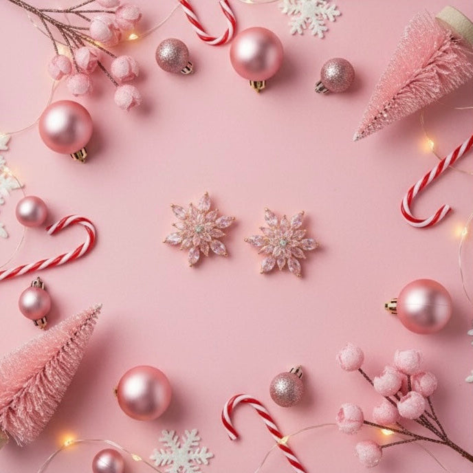 Snow Flake Friends Earrings